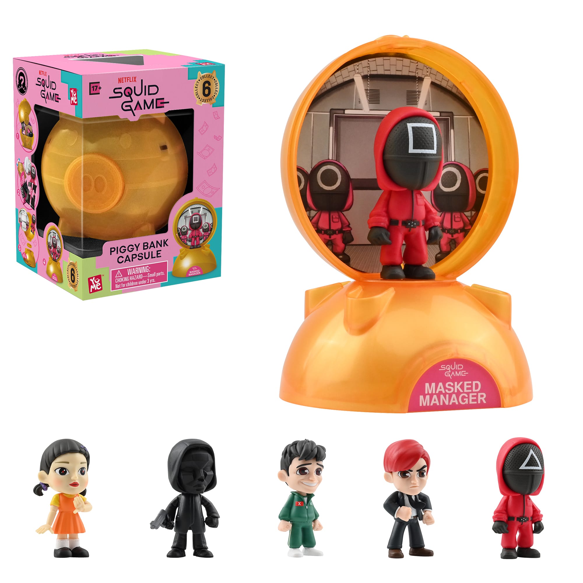 Squid Game YuMe Piggy Bank Capsule
