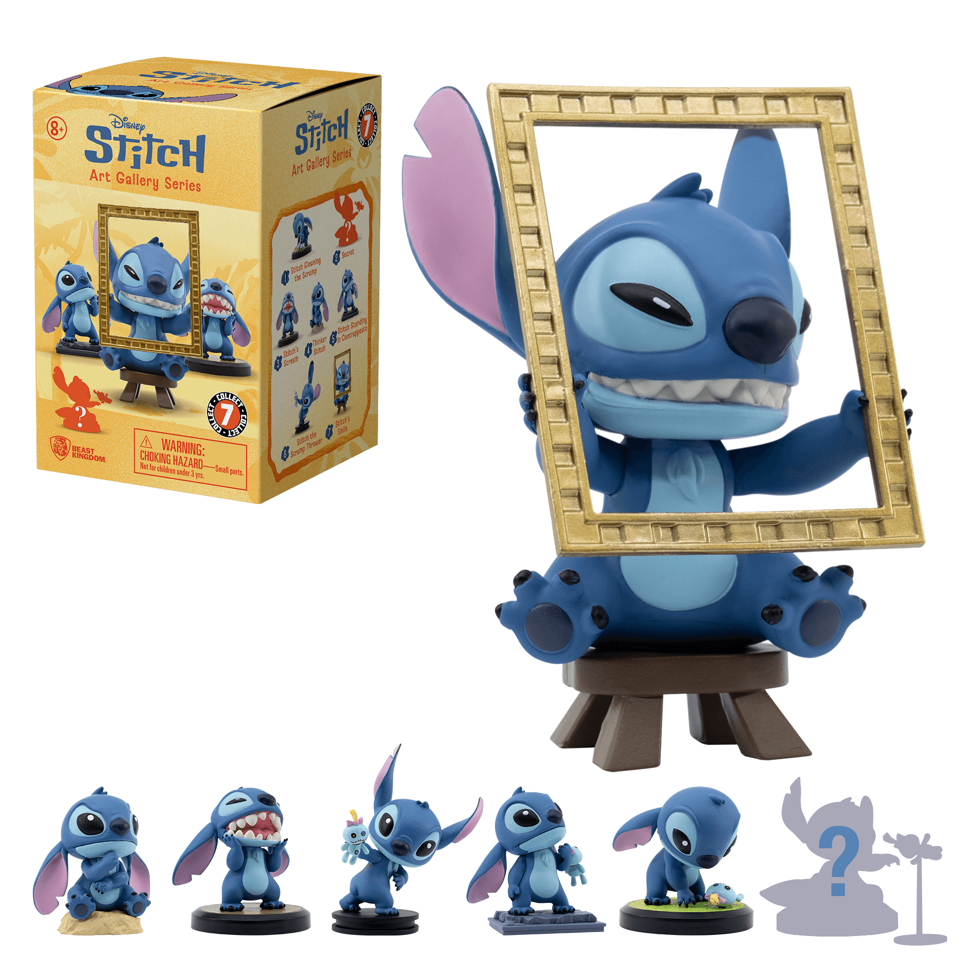 Stitch YuMe Hero Box Blind Box Art Gallery Series