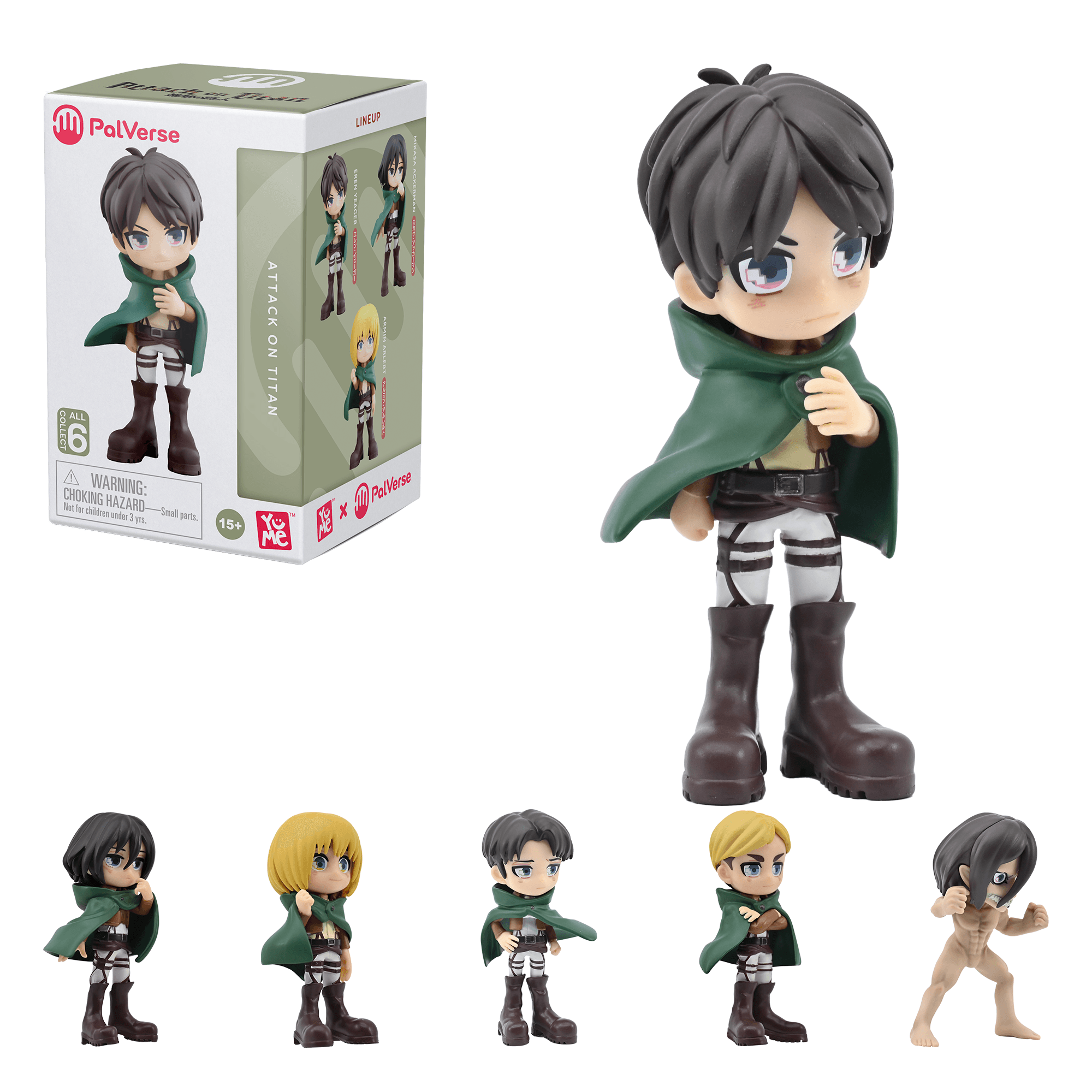 Attack On Titan YuMe Anime Figures Blind Box