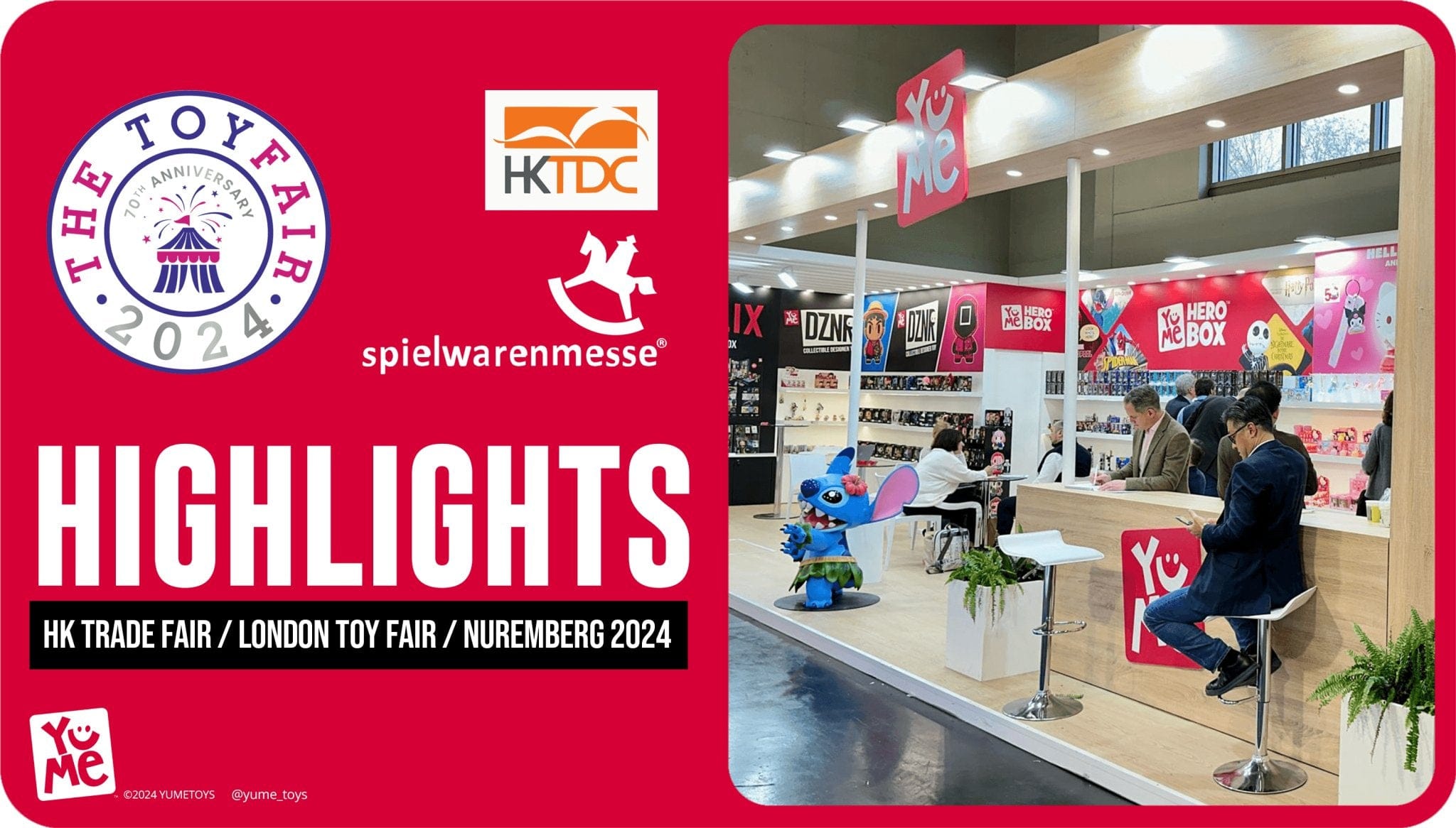 YuMe excels at three Trade Fairs