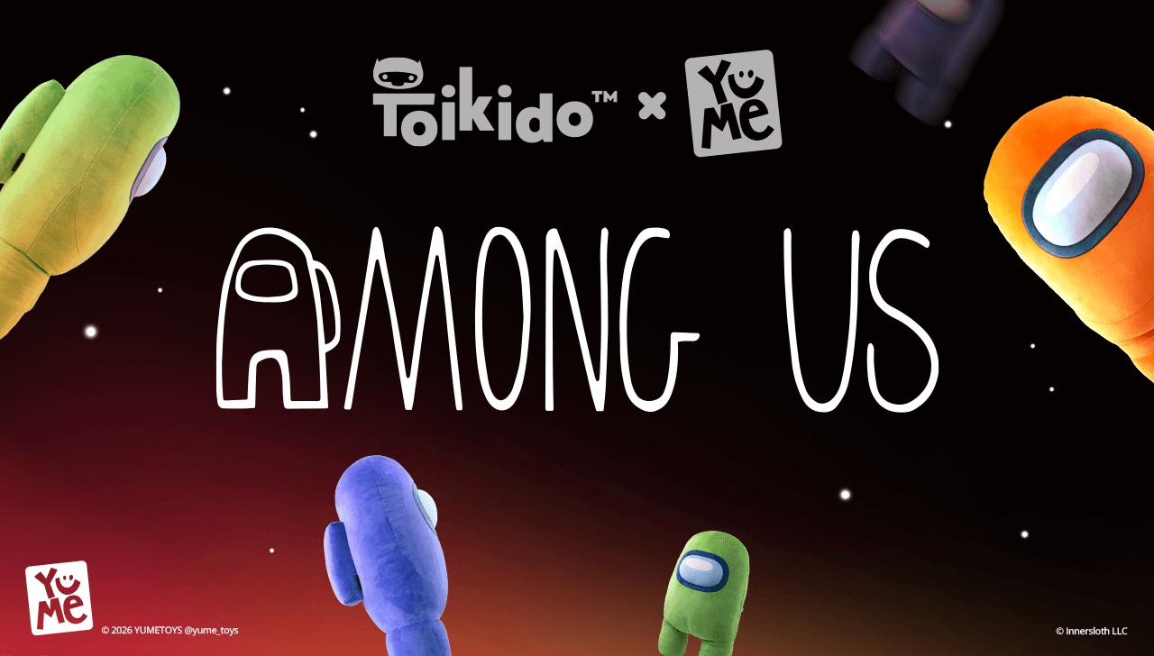 Toikido & YuMe launch Among Us range