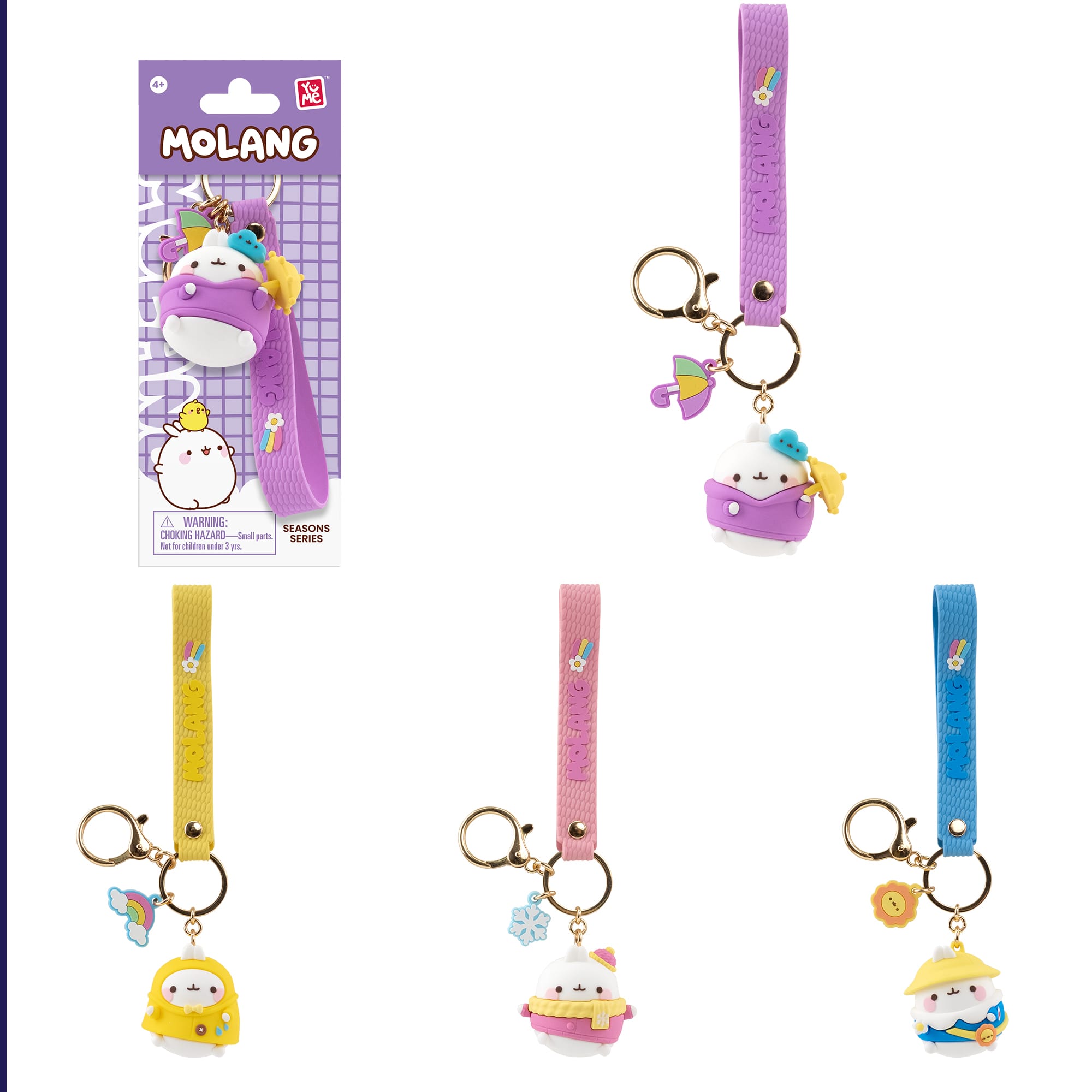 YuMe Molang Seasons Keychain and Strap
