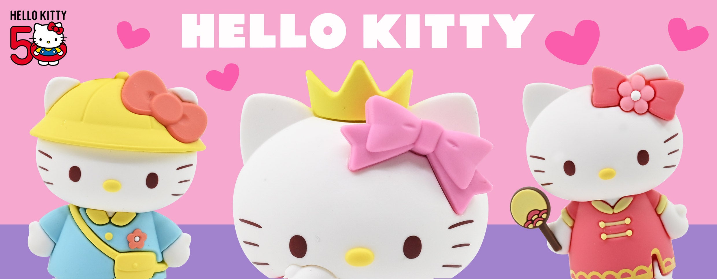 Hello Kitty 5cm Figurines Design 3 YuMe Toys