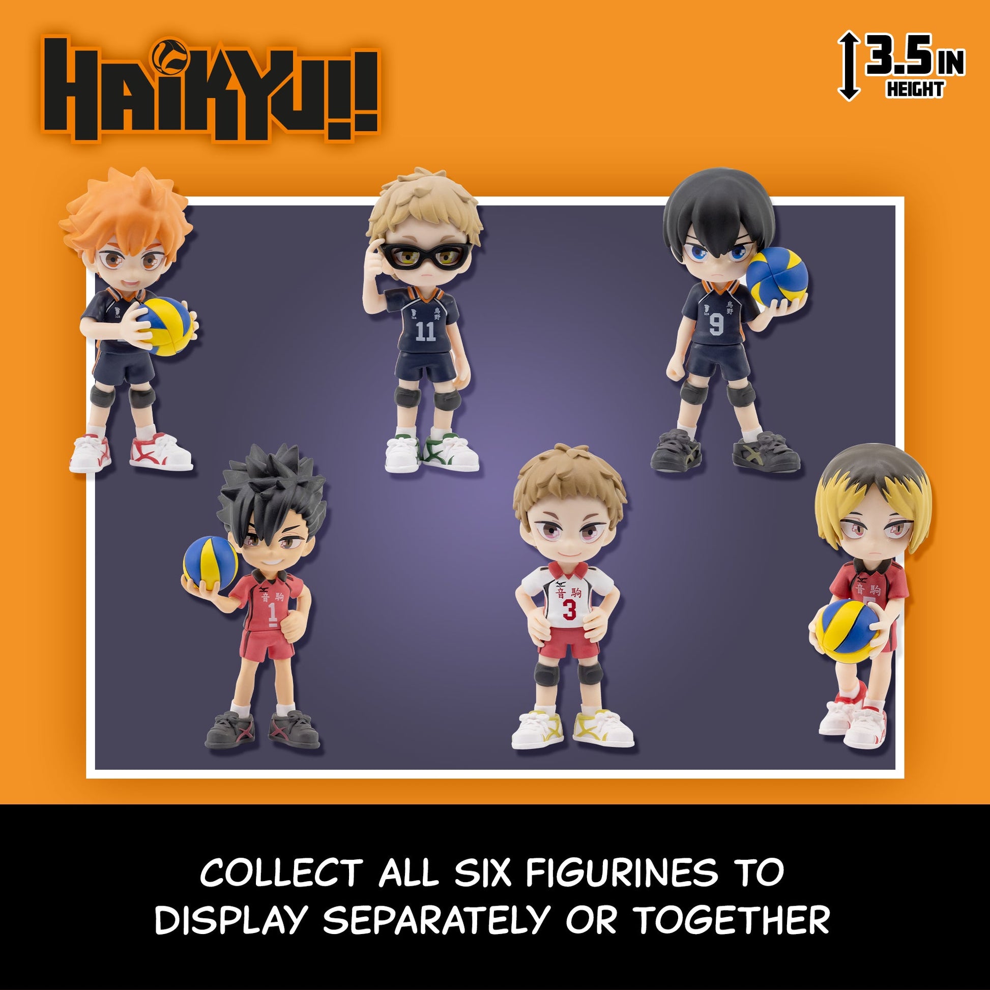 Haikyu!! Anime Figure Blind Box - YuMe Toys