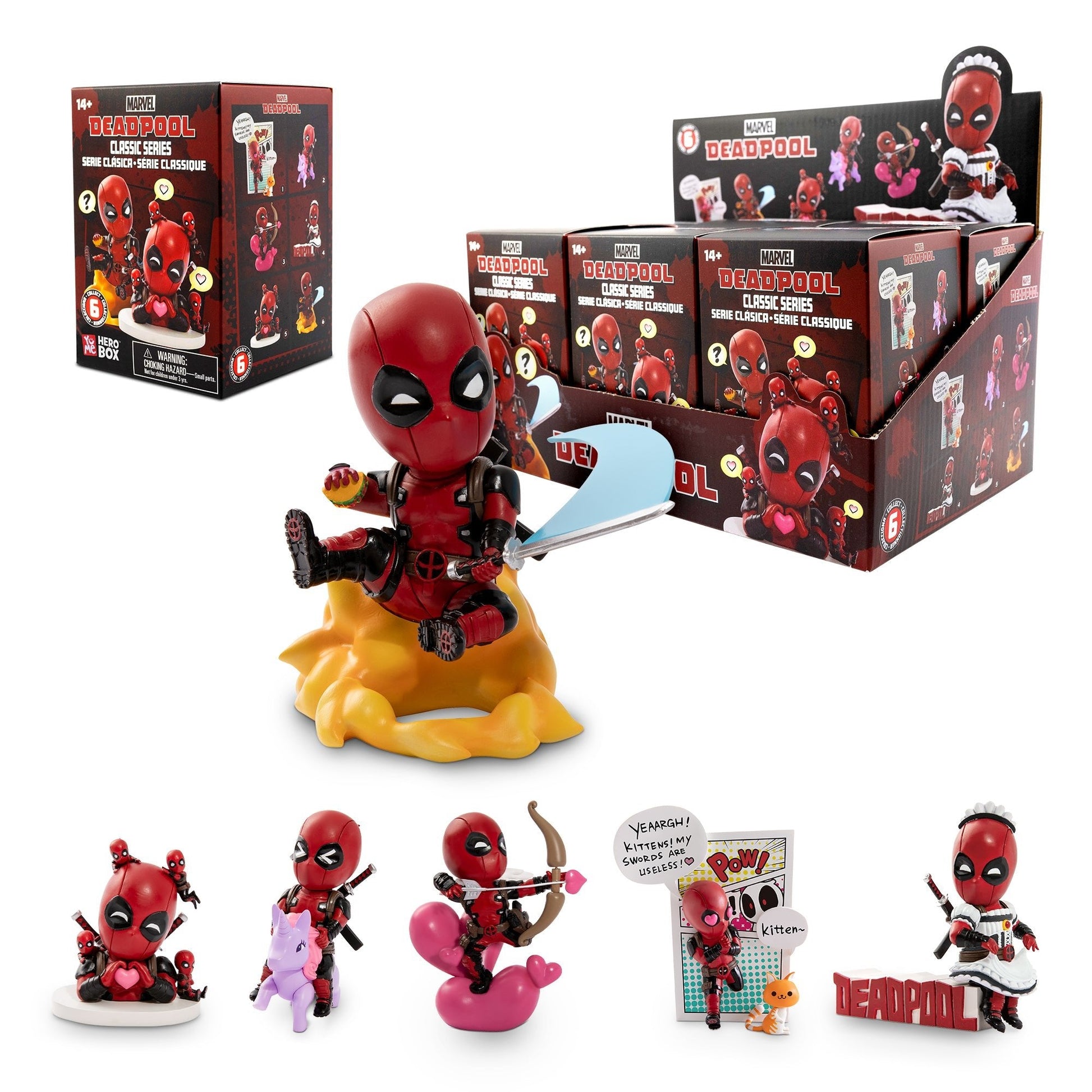 MARVEL Deadpool Classic Series Hero Box - Blind Box - YuMe Toys