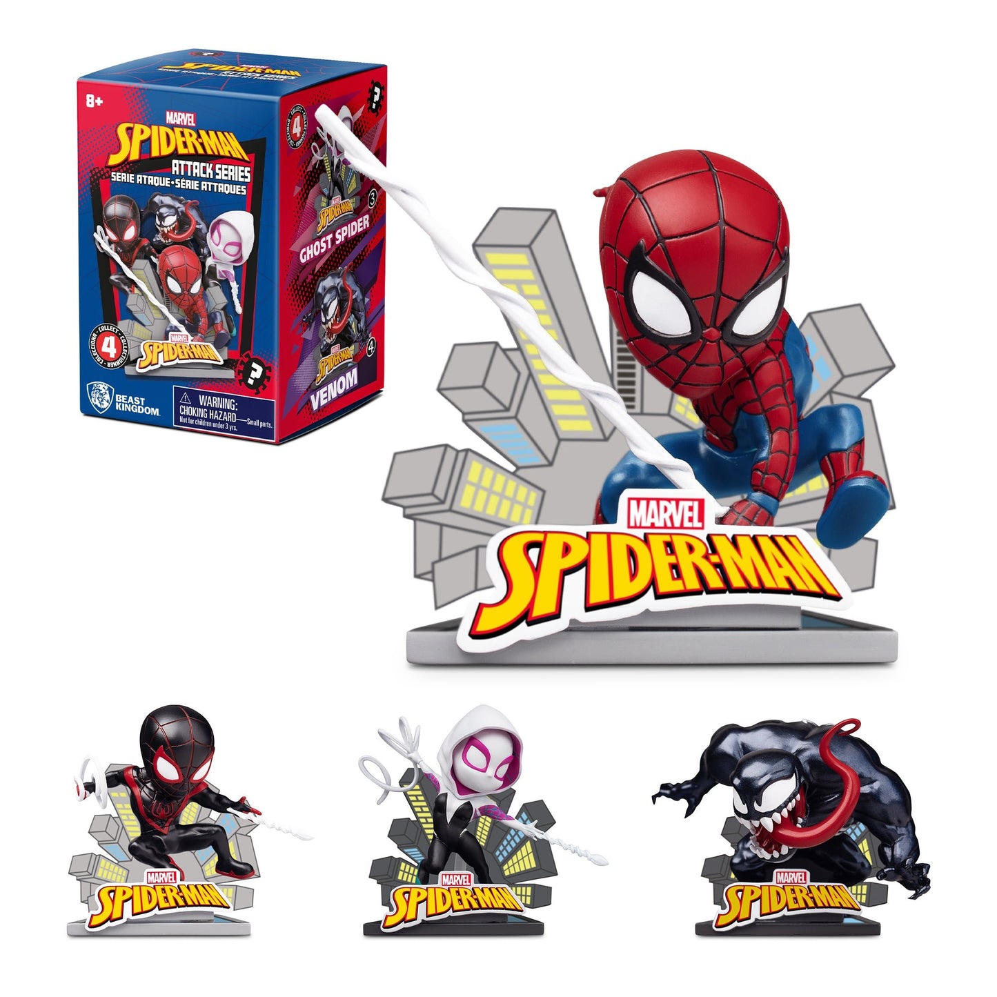 MARVEL Spider - Man Attack Series Hero Box Blind Box - YuMe Toys