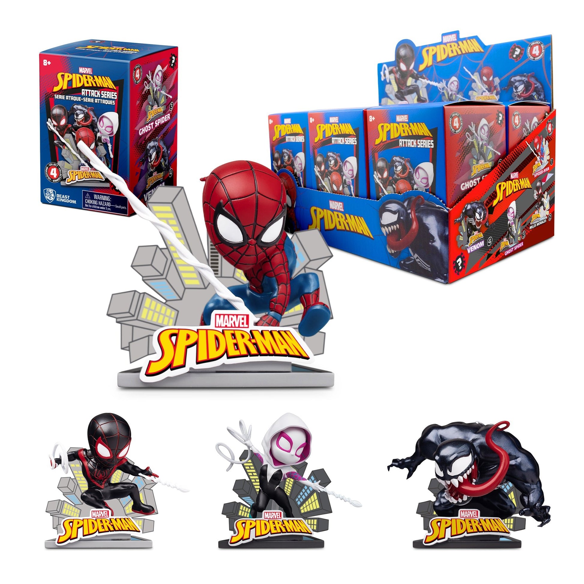 MARVEL Spider - Man Attack Series Hero Box Blind Box - YuMe Toys