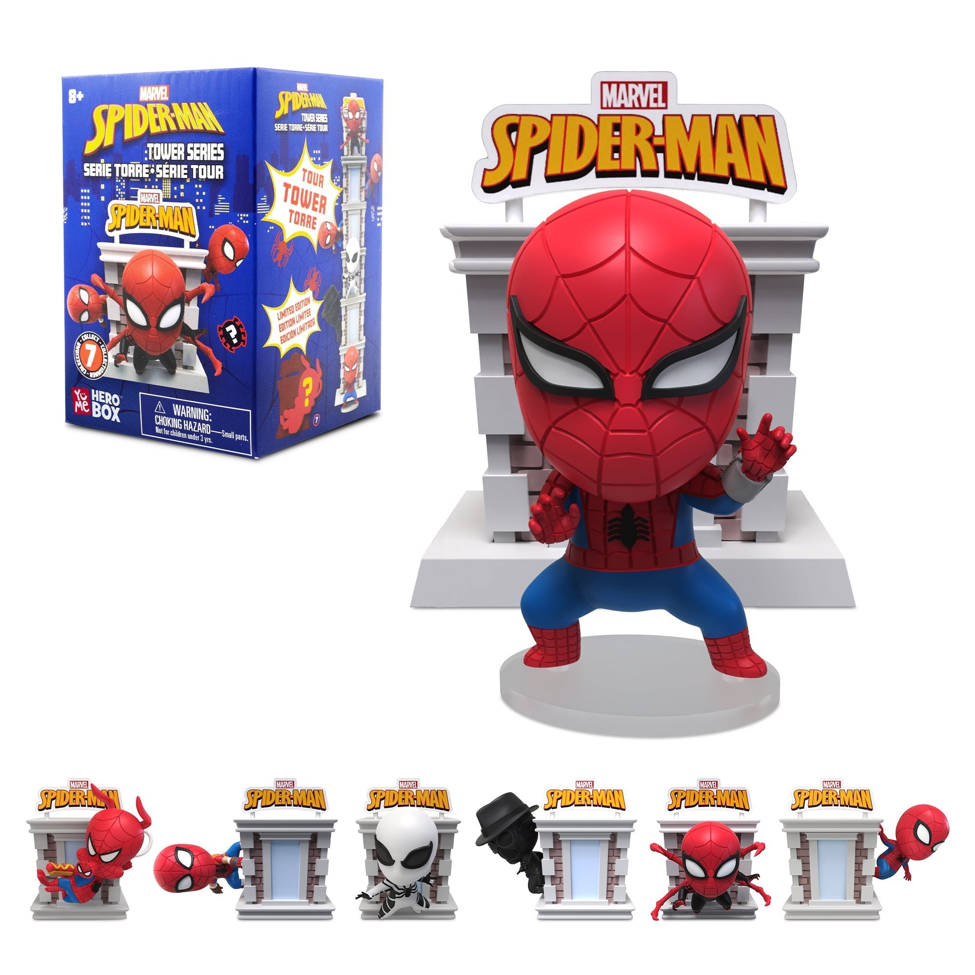 MARVEL Spider Man Tower Series Hero Box Blind Box